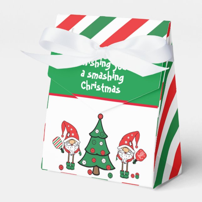 Weihnachtszwerge, Zollzelte Geschenkschachtel (Vorderseite)