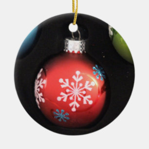 Weihnachtszwiebel Keramik Ornament