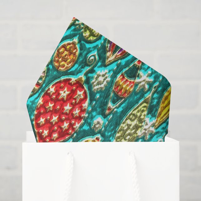 Weihnachtszwiebelpapier Seidenpapier (Geschenktüte)