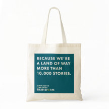 Weil 10.000 Geschichten-aquamarine Tasche