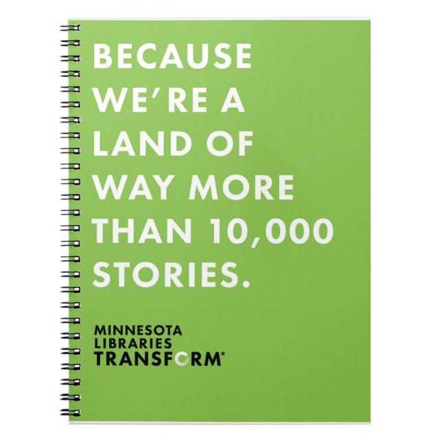 Weil 10.000 Geschichten-Notizbuch Notizblock (Vorderseite)