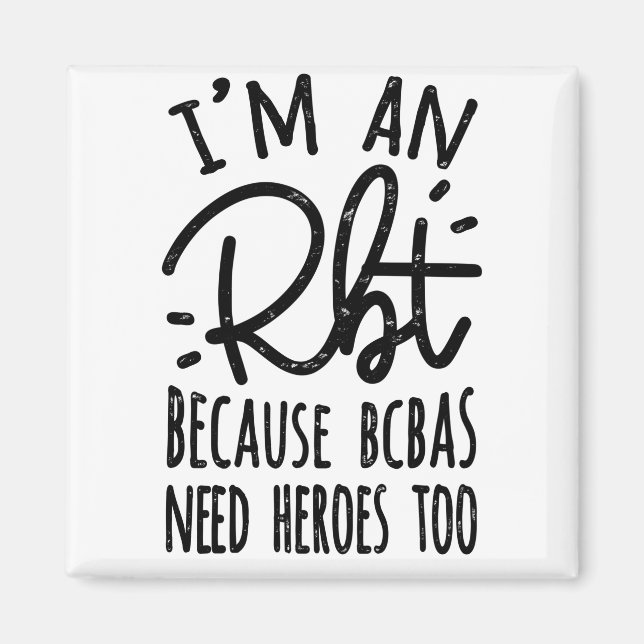 Weil BCBAs auch Helden brauchen Magnet (Vorne)