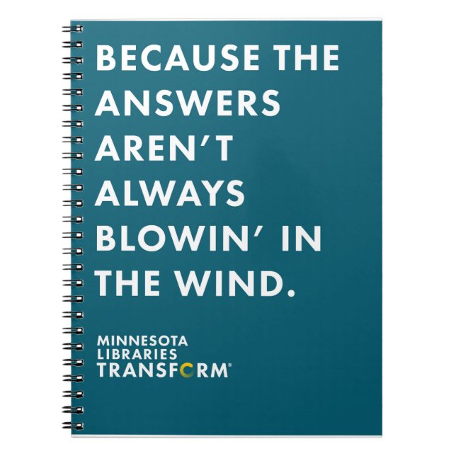 Weil Blowin Notizbuch Notizblock (Vorderseite)