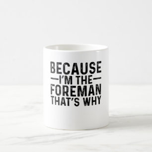 Weil ich der Forscher bin, deshalb Kaffeetasse