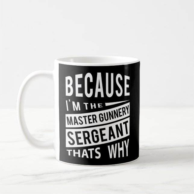 Weil ich der Meistergottesdienst von Mgysg-T's bin Kaffeetasse (Links)