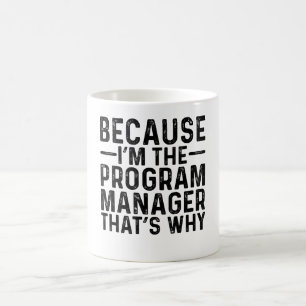 Weil ich der Programmmanager bin, ist das der Grun Kaffeetasse
