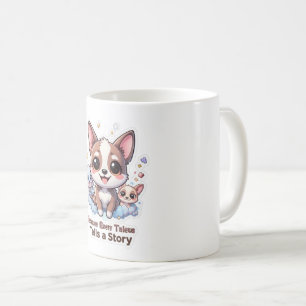 Weil jeder Taleus ein Niedliches Zitat erzählt Kaffeetasse