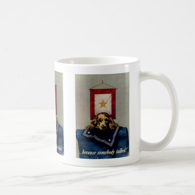 Weil jemand geredet hat kaffeetasse (Rechts)