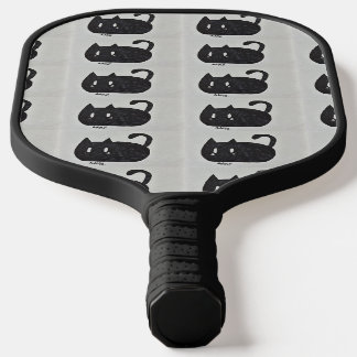 Weil Katzen auch Pflücken spielen sollten! Pickleball Schläger