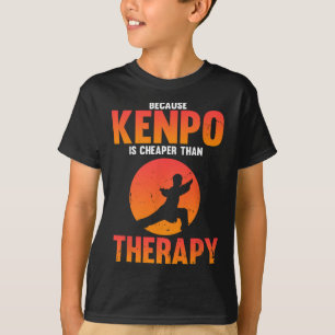 Weil Kenpo besser ist als Therapie Karate-Witz W T-Shirt