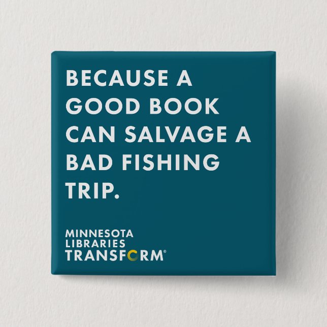 Weil, Knopf fischend Button (Vorderseite)