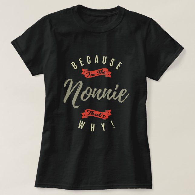 Weil Nonnie T-Shirt (Design vorne)