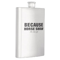 Weil Pferdeshow-Flasche