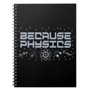 Weil Physik lustig ist Notizblock