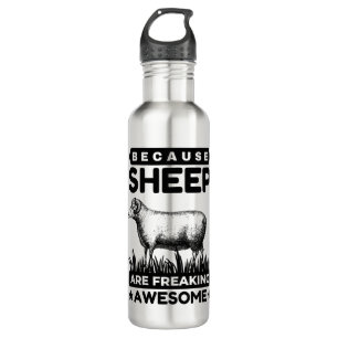 Weil Schafe Phantastisch frieren Edelstahlflasche