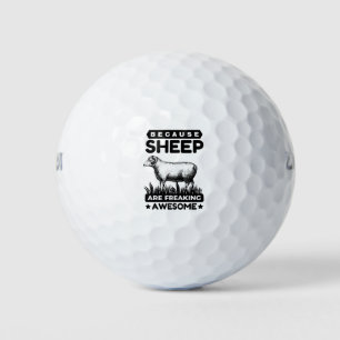 Weil Schafe Phantastisch frieren Golfball