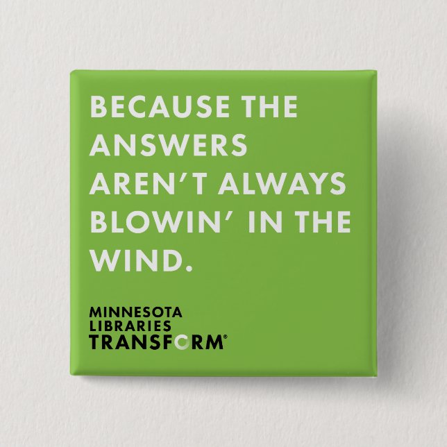 Weil Wind-grüner Knopf Button (Vorderseite)