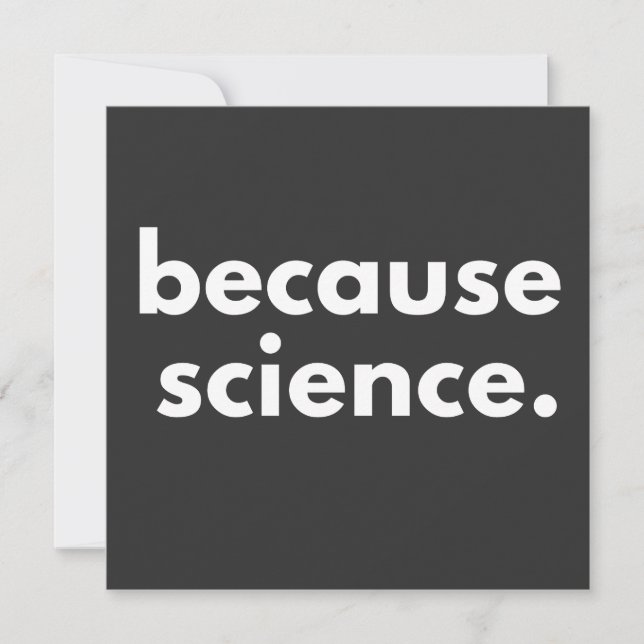 Weil Wissenschaft Einladung (Vorderseite)