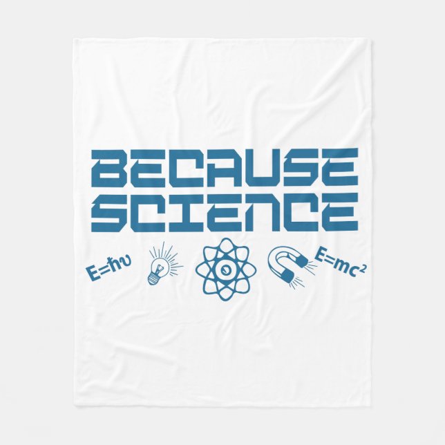 Weil Wissenschaft Fleecedecke (Vorderseite)
