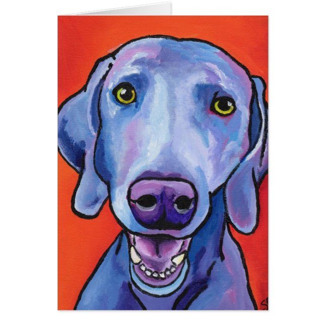 Weimaraner (Devant)