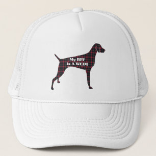Weimaraner BESTE FREUNDIN Hat Truckerkappe