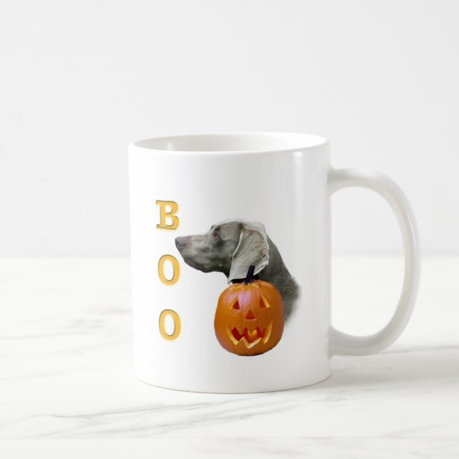 Weimaraner Boo Kaffeetasse (Rechts)