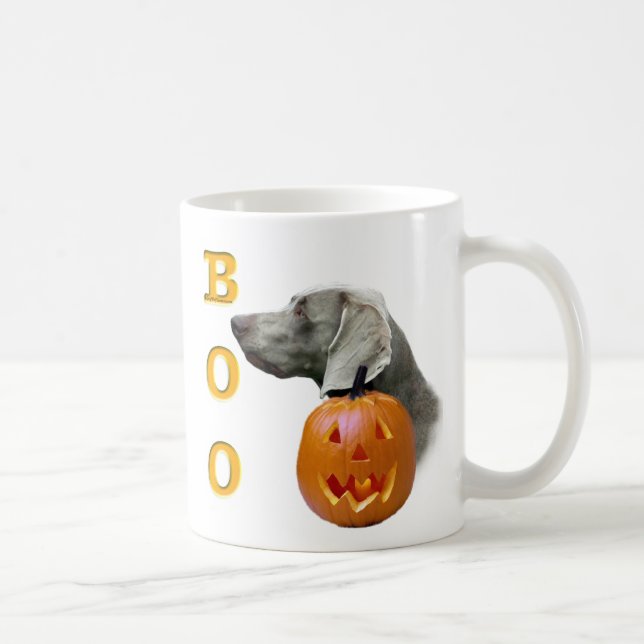 Weimaraner Boo Kaffeetasse (Rechts)