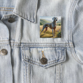 Weimaraner Button