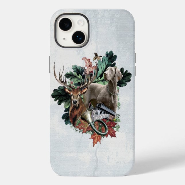 Weimaraner Case-Mate iPhone 14 Plus Hülle (Rückseite)