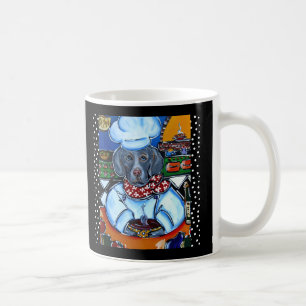 Weimaraner Chef Kaffeetasse