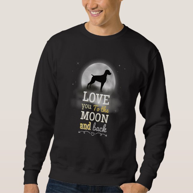 Weimaraner Dog Breed  3 Sweatshirt (Vorderseite)