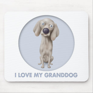 Weimaraner Granddog Mousepad