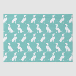 Weimaraner Hund Welpe Seidenpapier