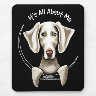 Weimaraner IAAM Mousepad