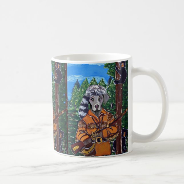Weimaraner Kaffeetasse (Rechts)