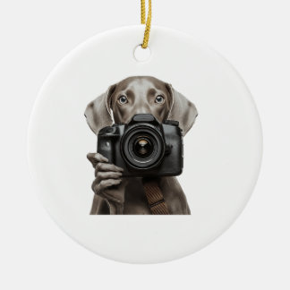 Weimaraner  keramik ornament