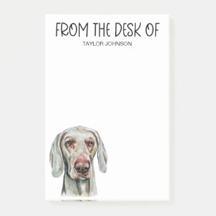Weimaraner Liebhaber Post-it Klebezettel