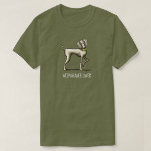 Weimaraner Lover Personalisiert T - Shirt