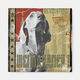 Weimaraner Nation : Vintage Weimaraner! Magnet