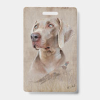 Weimaraner Poster Canvas Print Tapestes Acryl Pr