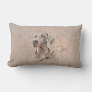 Weimaraner Poster Canvas Print Tapestes Acryl Pr Kissen Für Draußen