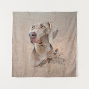 Weimaraner Poster Canvas Print Wandteppich