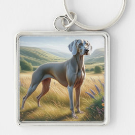 Weimaraner Schlüsselanhänger