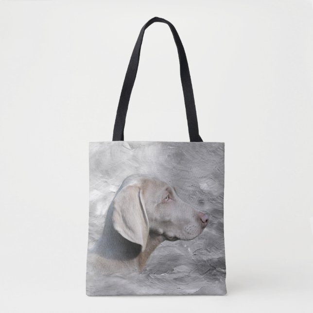 Weimaraner stellen gegenüber tasche (Vorderseite)