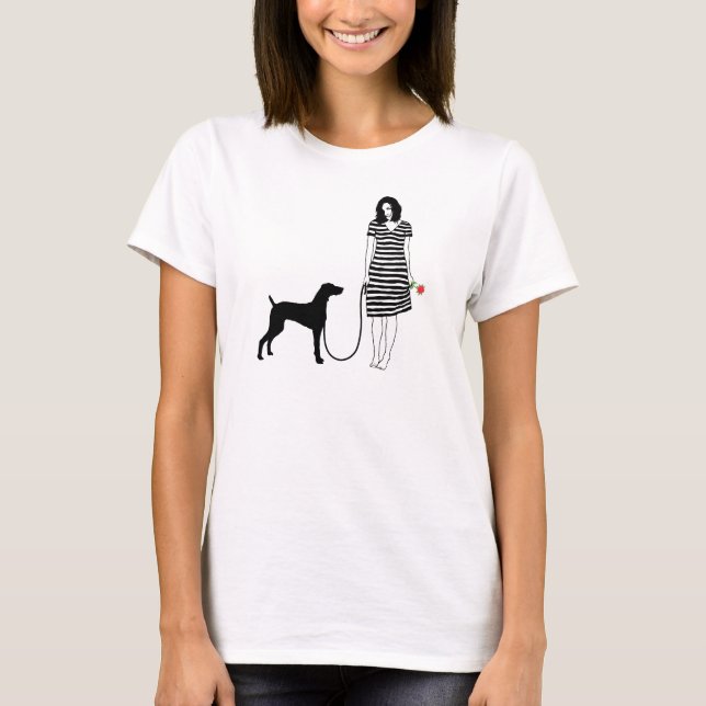 Weimaraner T-Shirt (Vorderseite)