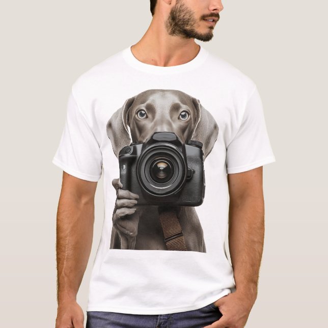 Weimaraner  T-Shirt (Vorderseite)