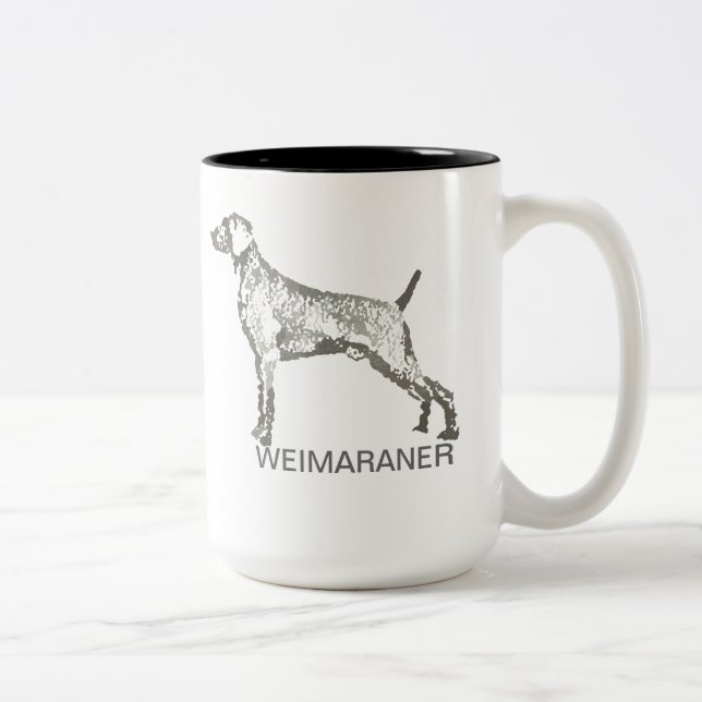 Weimaraner Tasse (Rechts)