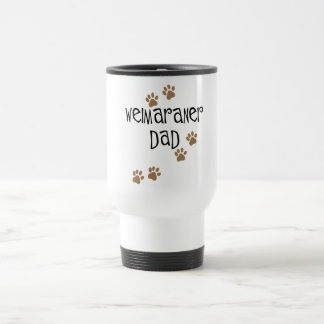 Weimaraner Vater Reisebecher