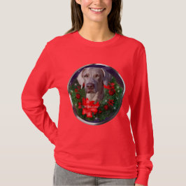 Weimaraner Weihnachtsgeschenke T-Shirt