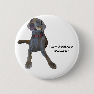 Weimaraners Regel! Button